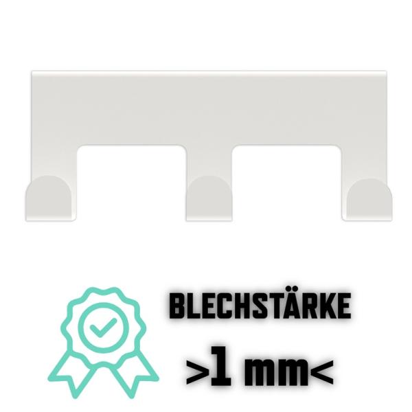 Innbee® Schubladentürhaken Türhaken Weiß Haken Metall Hakenleiste Küche Regal